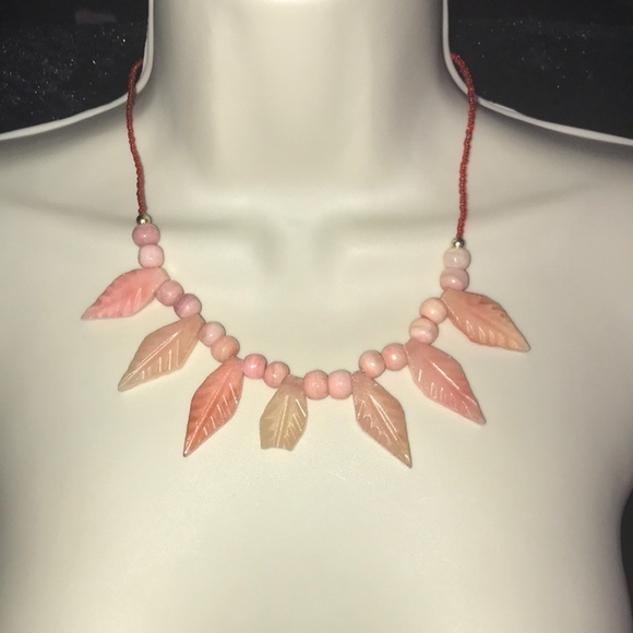 Vintage bead and stone necklace damaged - Picture 1 of 4